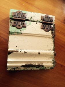 Special notebook - made of Batley House skirting board